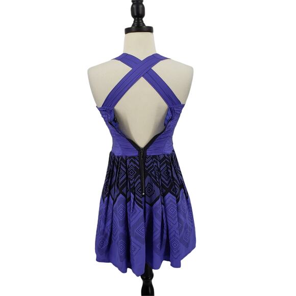 Bebe Silk Adorned Mini Dress Size XS - Picture 6 of 7